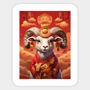 KUNG HEI FAT CHOI – THE RAM Sticker